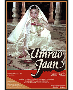 Umrao Jaan movie poster at Indian Film Festival of Melbourne (IFFM) 2026