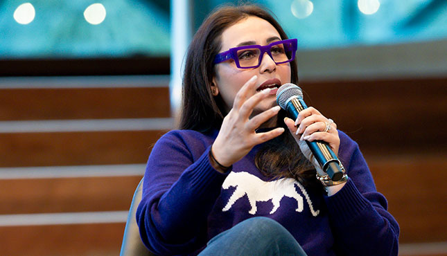 in conversation with Rani Mukerji