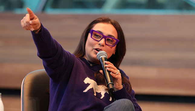 in conversation with Rani Mukerji